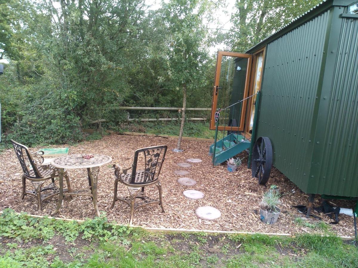 Glamping Malvern Shepherd Hut Esterno foto